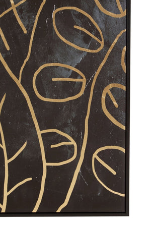 Astratto Canvas Black and Gold Wall Art - XShowhome Limited - Xshowhome