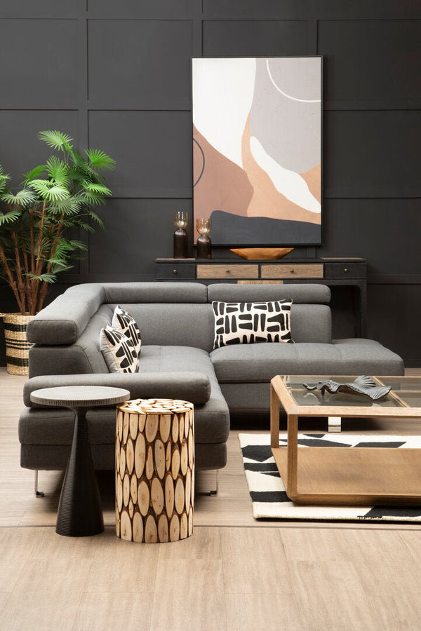 Astratto Neutral Abstract Canvas Wall Art - Canwell Interiors Limited - Xshowhome