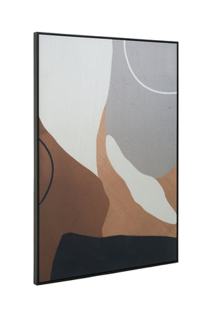 Astratto Neutral Abstract Canvas Wall Art - Canwell Interiors Limited - Xshowhome