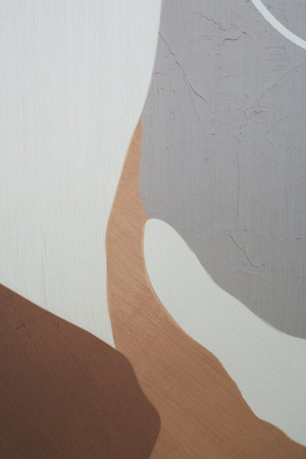 Astratto Neutral Abstract Canvas Wall Art - Canwell Interiors Limited - Xshowhome