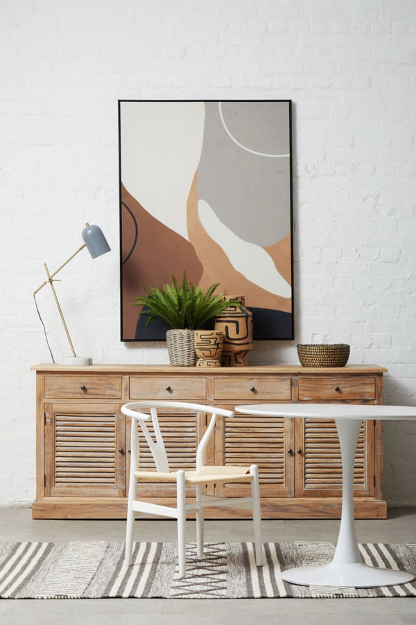 Astratto Neutral Abstract Canvas Wall Art - XShowhome Limited - Xshowhome