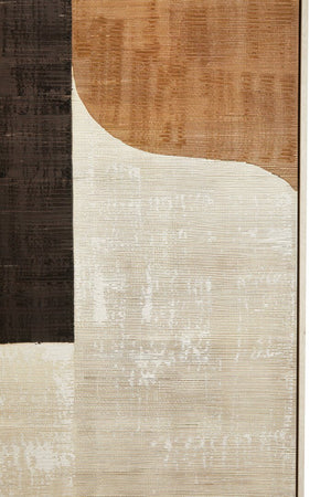 Astratto Neutral Abstract Textured Canvas Wall Art - Canwell Interiors Limited - Xshowhome