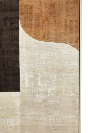 Astratto Neutral Abstract Textured Canvas Wall Art - XShowhome Limited - Xshowhome