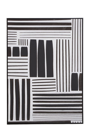 Astratto Retro Grace Stripes Wall Art - Canwell Interiors Limited - Xshowhome
