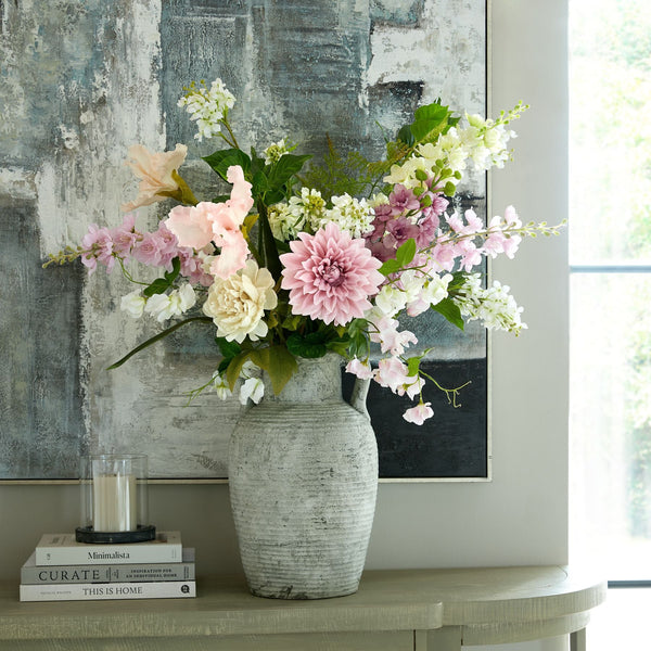 Athena Stone Amphora Pot - Canwell Interiors Limited - Hills