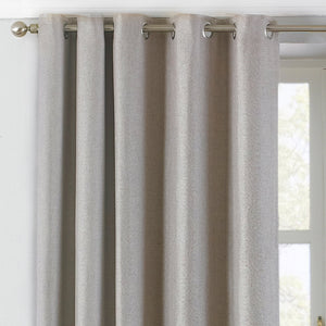 Atlantic 168x183 Ring Top Curtains Natural - Canwell Interiors Limited - Riva