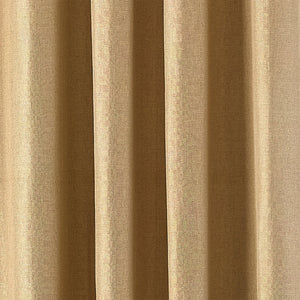 Atlantic 229x137 Ring Top Curtains Ochre - Canwell Interiors Limited - Riva