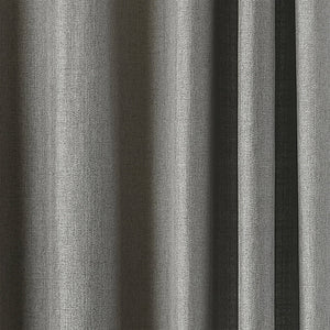 Atlantic 229x183 Ring Top Curtains Grey - Canwell Interiors Limited - Riva