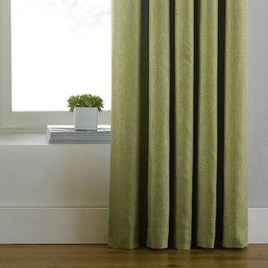 Atlantic 229x229 Ring Top Curtains Green - Canwell Interiors Limited - Riva