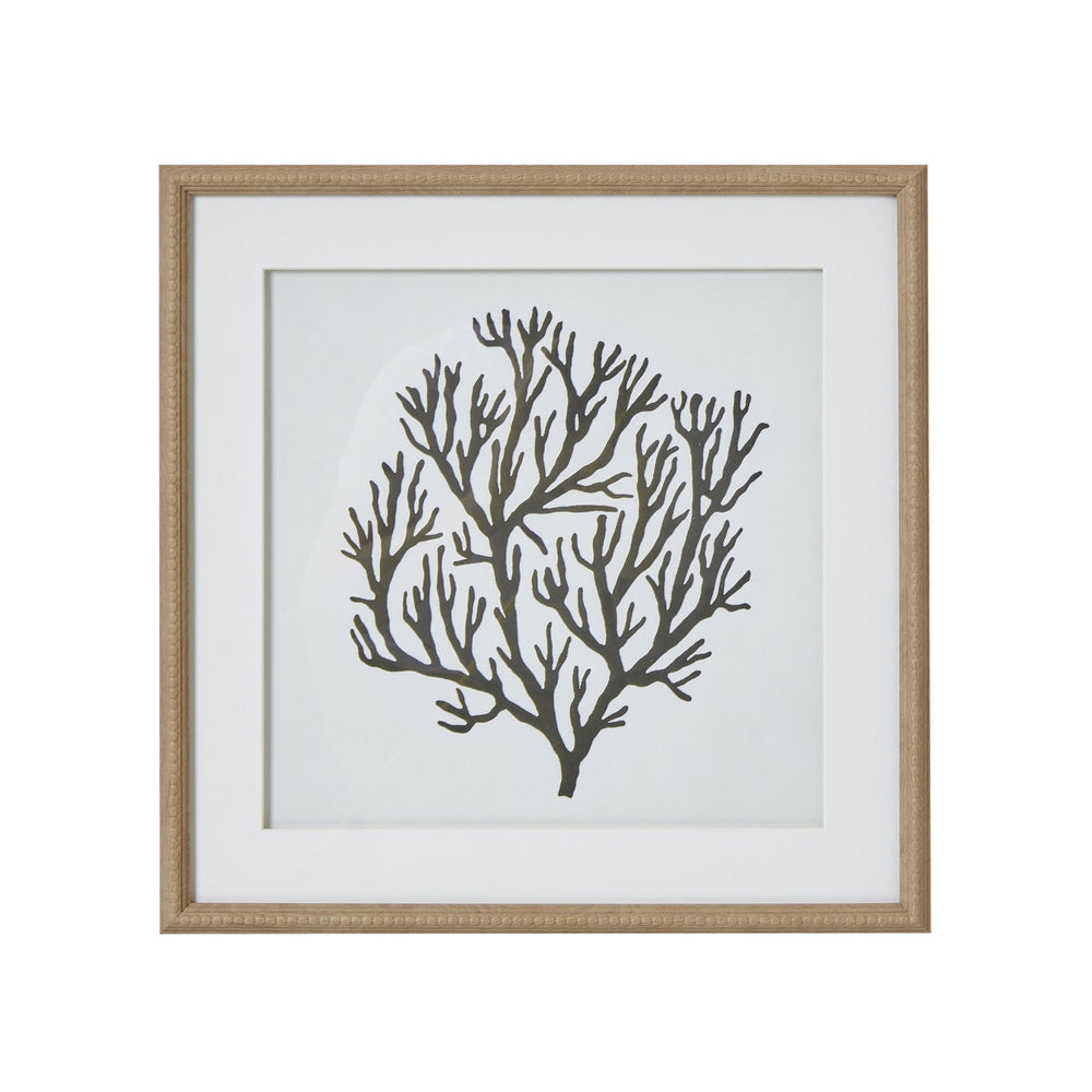 Atol Coral Art Mounted in Beaded Frame - Canwell Interiors Limited - Hills