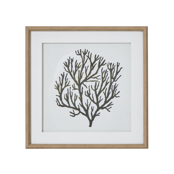 Atol Coral Art Mounted in Beaded Frame - Canwell Interiors Limited - Hills