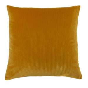 Aurora 45x45 Feather Filled Cushion Ochre - Canwell Interiors Limited - Riva