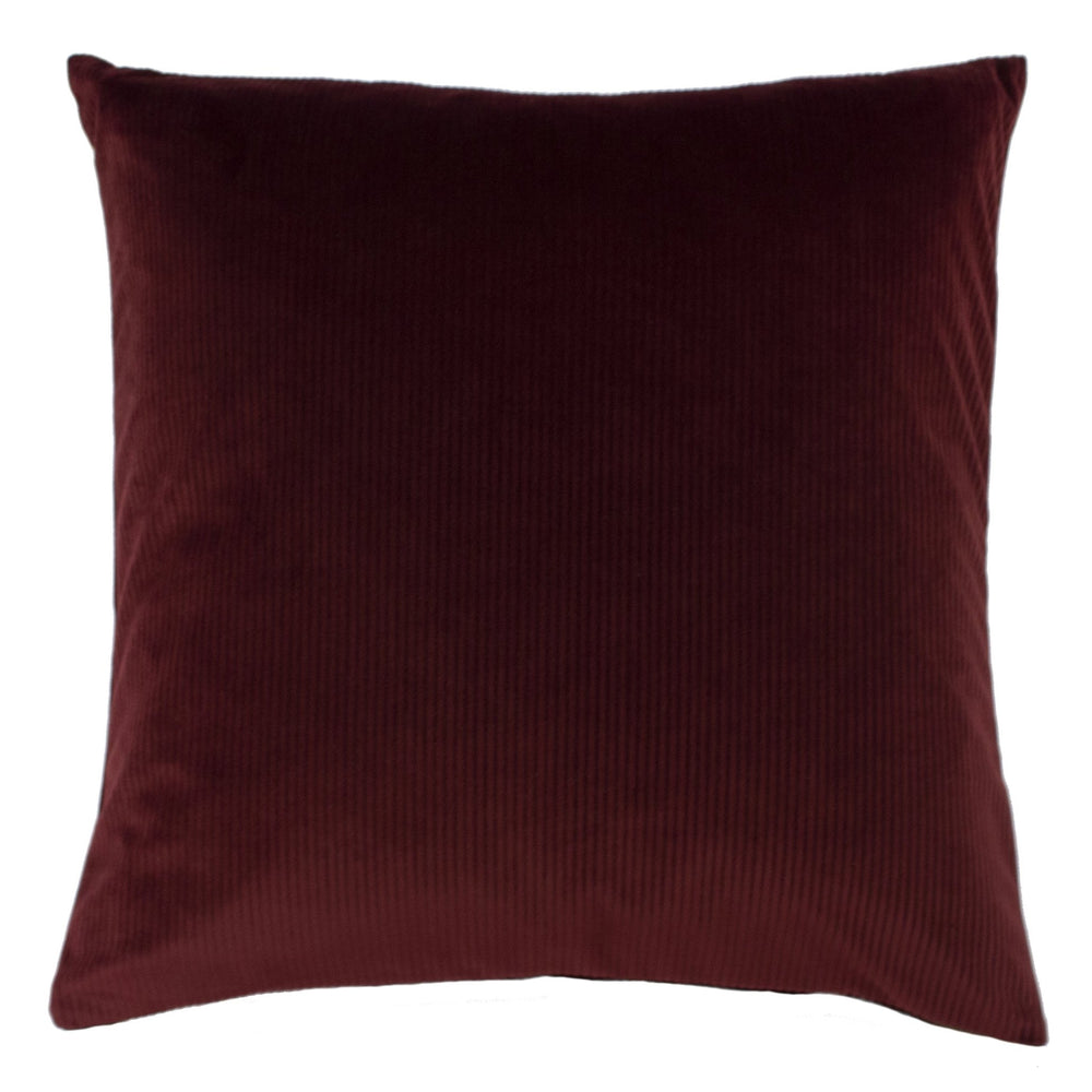 Aurora 45x45 Feather Filled Cushion Ox Blood - Canwell Interiors Limited - Riva