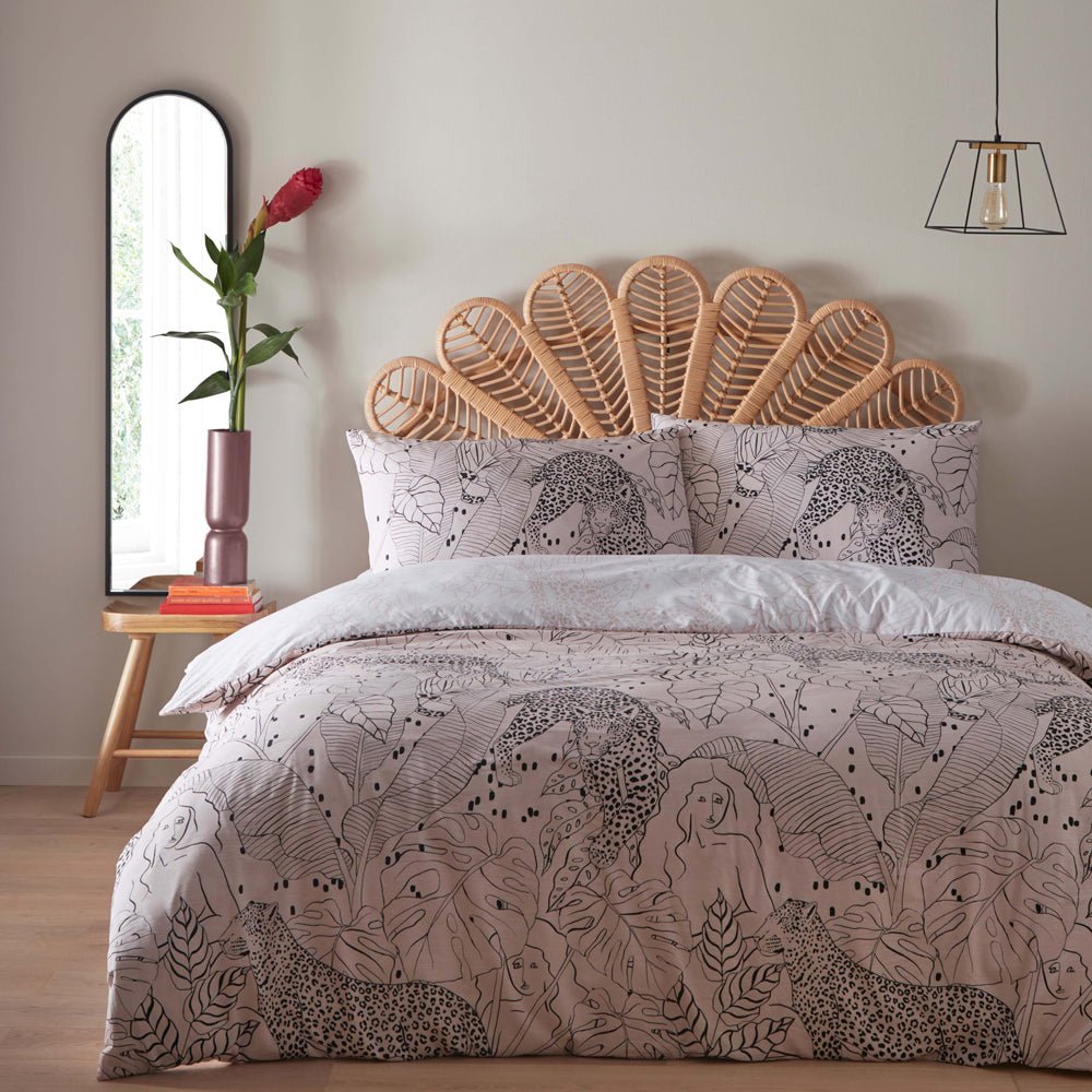 Aurora Super King Duvet Set Blush - Canwell Interiors Limited - Riva