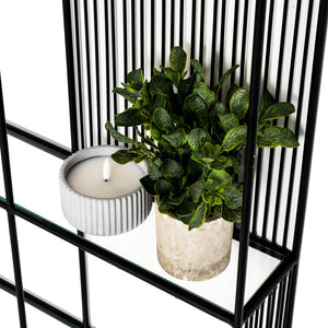 Axis Shelf Unit with Glass Shelves - Canwell Interiors Limited - Hills