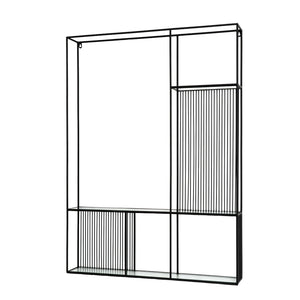 Axis Shelf Unit with Glass Shelves - Canwell Interiors Limited - Hills