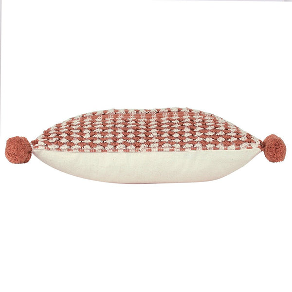 Ayaan 30x50 Feather Filled Cushion Brick - Canwell Interiors Limited - Riva