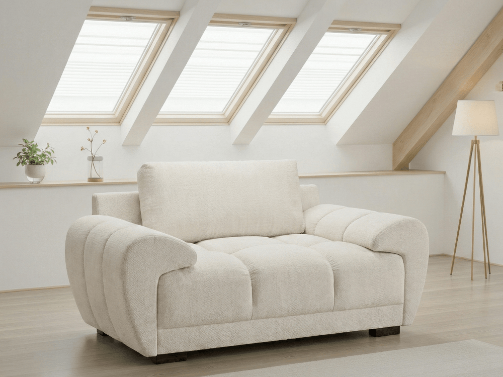Azzuro Sofa Cream Armchair - XShowhome Limited - Xshowhome