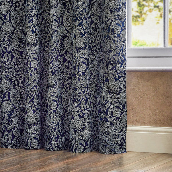 Bali 167x228 Eyelet Curtains Midnight - Canwell Interiors Limited - Riva