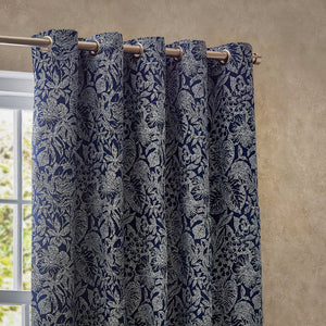 Bali 167x228 Eyelet Curtains Midnight - Canwell Interiors Limited - Riva