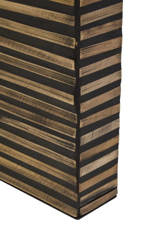 Bambusa Bamboo Inlay Curved Console Table - XShowhome Limited - Xshowhome