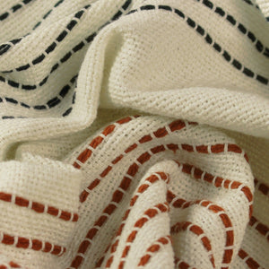 Banda 125x150 Throw Pecan/black - Canwell Interiors Limited - Riva
