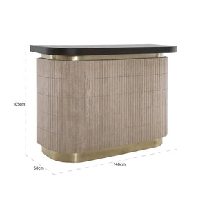 Bar Martini brown - Canwell Interiors Limited - Richmond