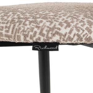 Bar stool Dantes natural geo fire retardant - Canwell Interiors Limited - Richmond
