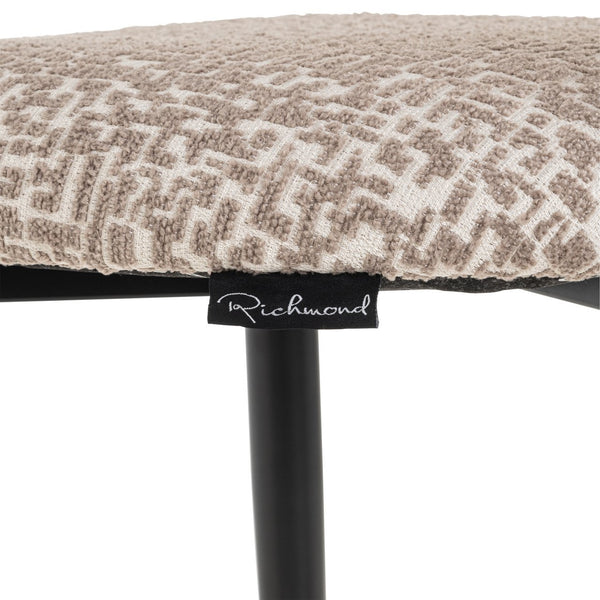Bar stool Dantes natural geo fire retardant - Canwell Interiors Limited - Richmond