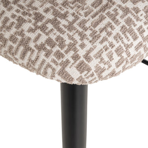 Bar stool Dantes natural geo fire retardant - Canwell Interiors Limited - Richmond
