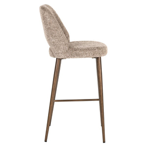Bar stool Delphine lovely nature fire retardant - Canwell Interiors Limited - Richmond