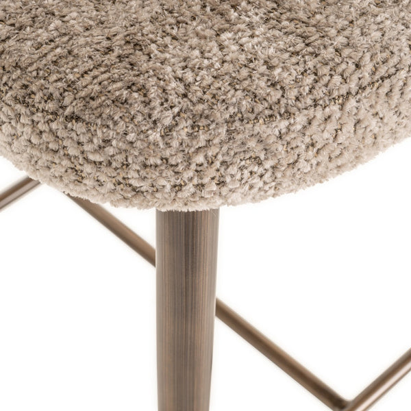 Bar stool Delphine lovely nature fire retardant - Canwell Interiors Limited - Richmond
