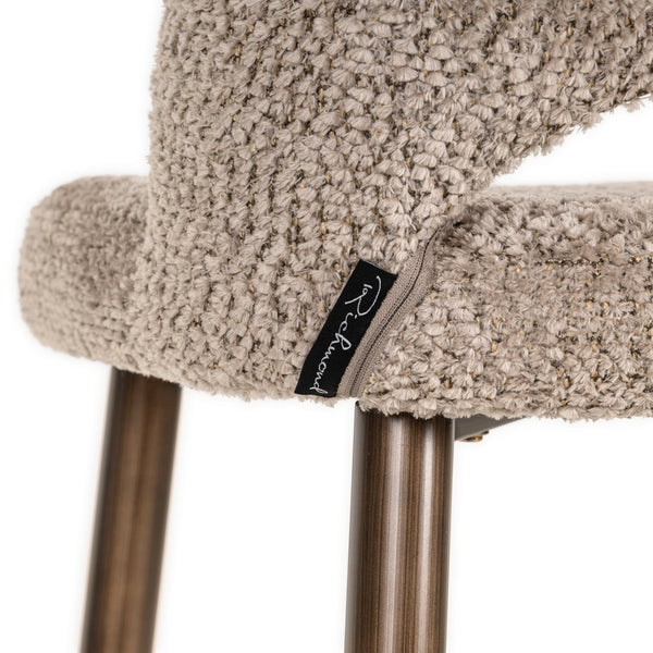 Bar stool Delphine lovely nature fire retardant - Canwell Interiors Limited - Richmond