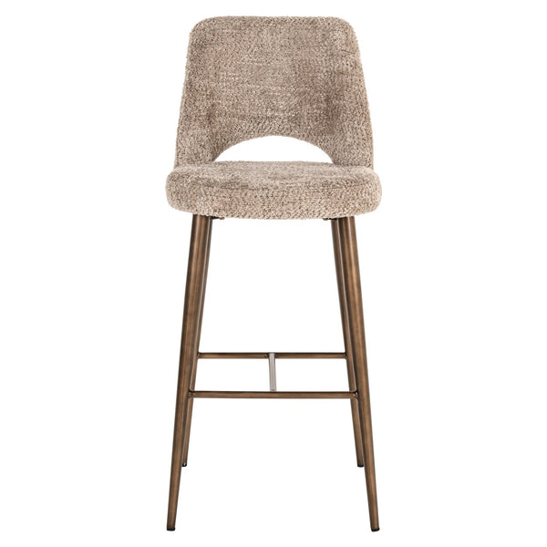 Bar stool Delphine lovely nature fire retardant - Canwell Interiors Limited - Richmond