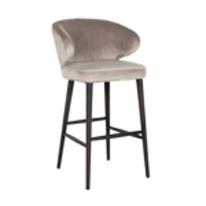 Bar stool Indigo customized fire retardant - Canwell Interiors Limited - Richmond