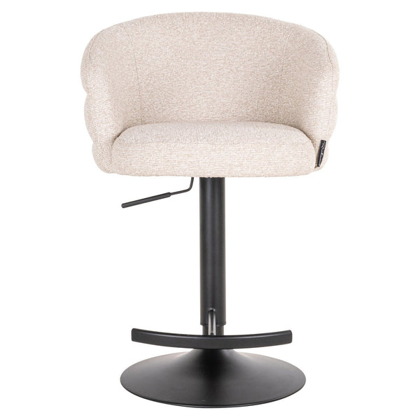 Bar stool Nikki biscotti swivel fire retardant - Canwell Interiors Limited - Richmond