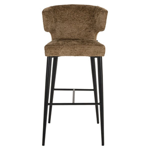 Bar stool Taylor brandy fusion fire retardant - Canwell Interiors Limited - Richmond