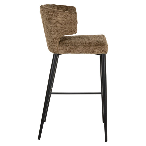 Bar stool Taylor brandy fusion fire retardant - Canwell Interiors Limited - Richmond