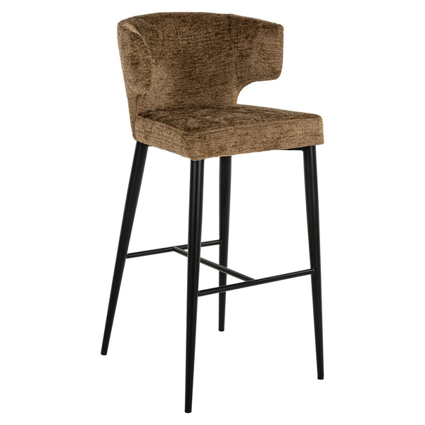 Bar stool Taylor brandy fusion fire retardant - Canwell Interiors Limited - Richmond