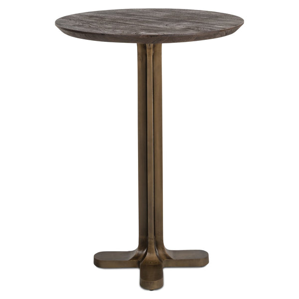 Bar table Revelin dark brown 80Ø - Canwell Interiors Limited - Richmond