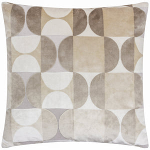 Bardot 50x50 Feather Filled Cushion Natural - Canwell Interiors Limited - Riva