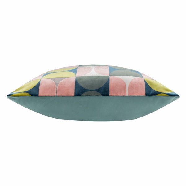 Bardot 50x50 Feather Filled Cushion Pink/avo Green - Canwell Interiors Limited - Riva