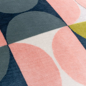 Bardot 50x50 Feather Filled Cushion Pink/avo Green - Canwell Interiors Limited - Riva