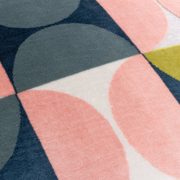 Bardot 50x50 Feather Filled Cushion Pink/avo Green - Canwell Interiors Limited - Riva