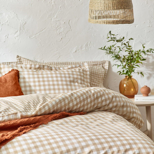 Barton Double Duvet Set Biscuit - XShowhome Limited - Riva