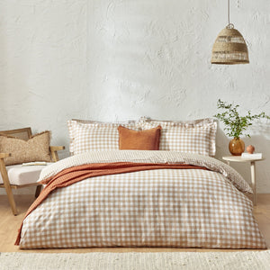 Barton King Size Duvet Set Biscuit - Canwell Interiors Limited - Riva