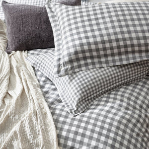 Barton King Size Duvet Set Grey - XShowhome Limited - Riva