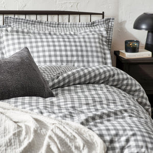 Barton King Size Duvet Set Grey - XShowhome Limited - Riva