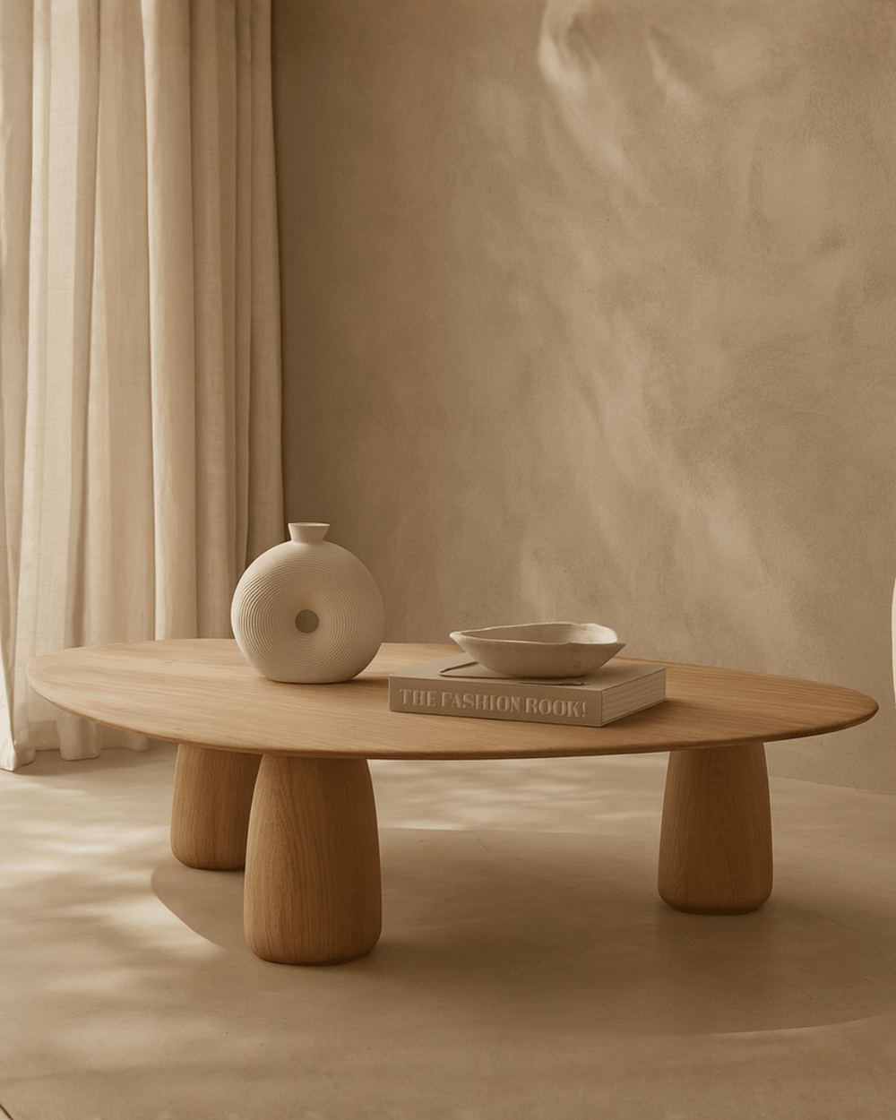 Basilca Coffee Table - Ash Oak - XShowhome Limited - Tommy Franks
