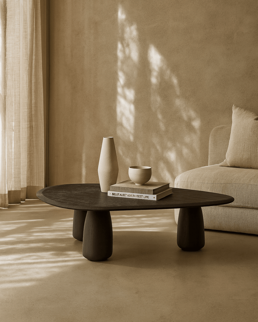 Basilca Coffee Table - Matte Black - XShowhome Limited - Tommy Franks